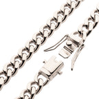 6mm Steel Miami Cuban Bracelet