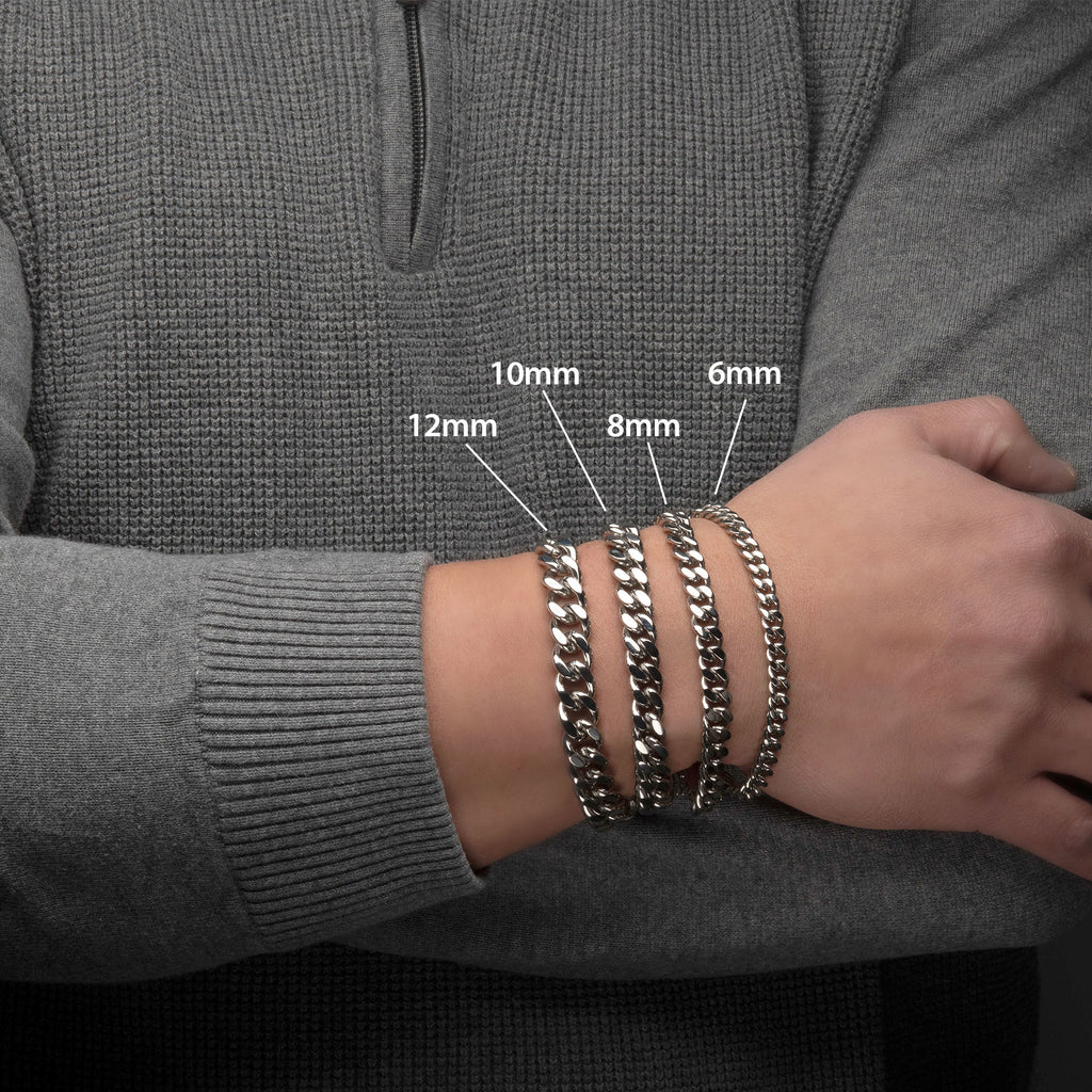 6mm Steel Miami Cuban Bracelet