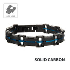 Carbon Fiber Link Bracelet