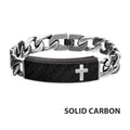 Carbon Steel Link Bracelet