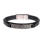 Hammered Steel Bracelet