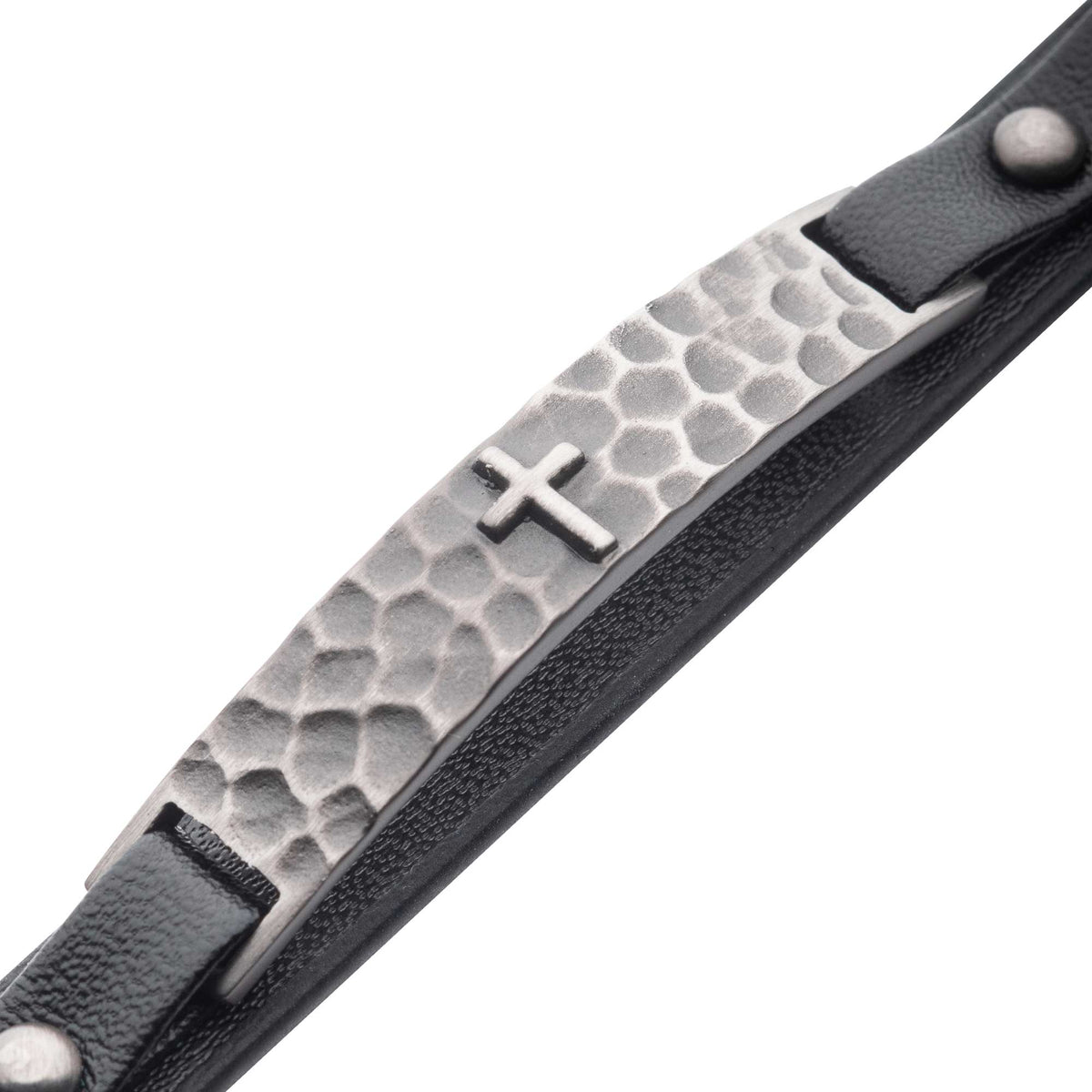 Hammered Steel Bracelet