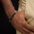 Matte 6mm Black Sapphire Miami Cuban Bracelet
