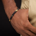 8mm Black Sapphire Miami Cuban Bracelet