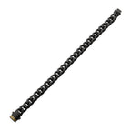 10mm Black Sapphire Miami Cuban Bracelet