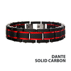 Dante Black Carbon Link Bracelet