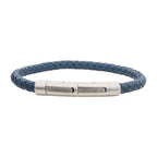 6mm Leather Braided Bracelet