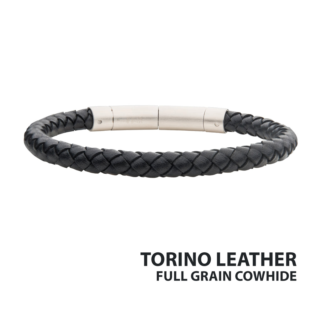 6mm Leather Braided Bracelet [BRLB9016K]
