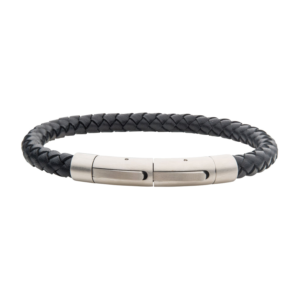 6mm Leather Braided Bracelet [BRLB9016K]