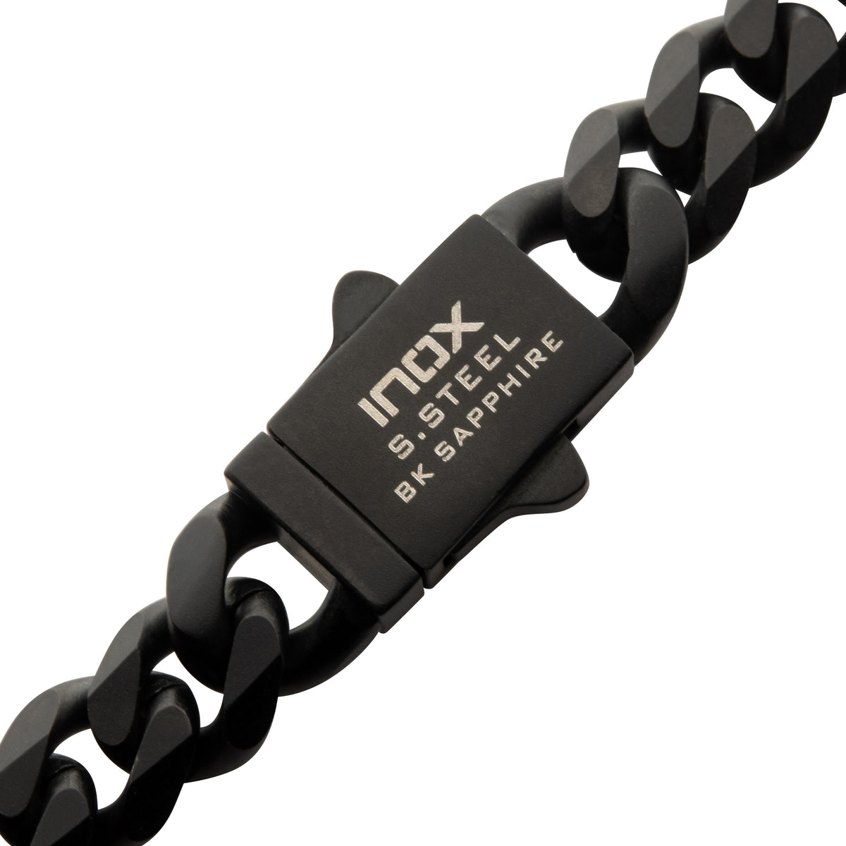 Matte 8mm Black Sapphire Miami Cuban Necklace