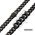 6mm Black Sapphire Miami Cuban Necklace