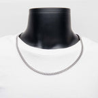 6mm Steel CZ Miami Cuban Necklace