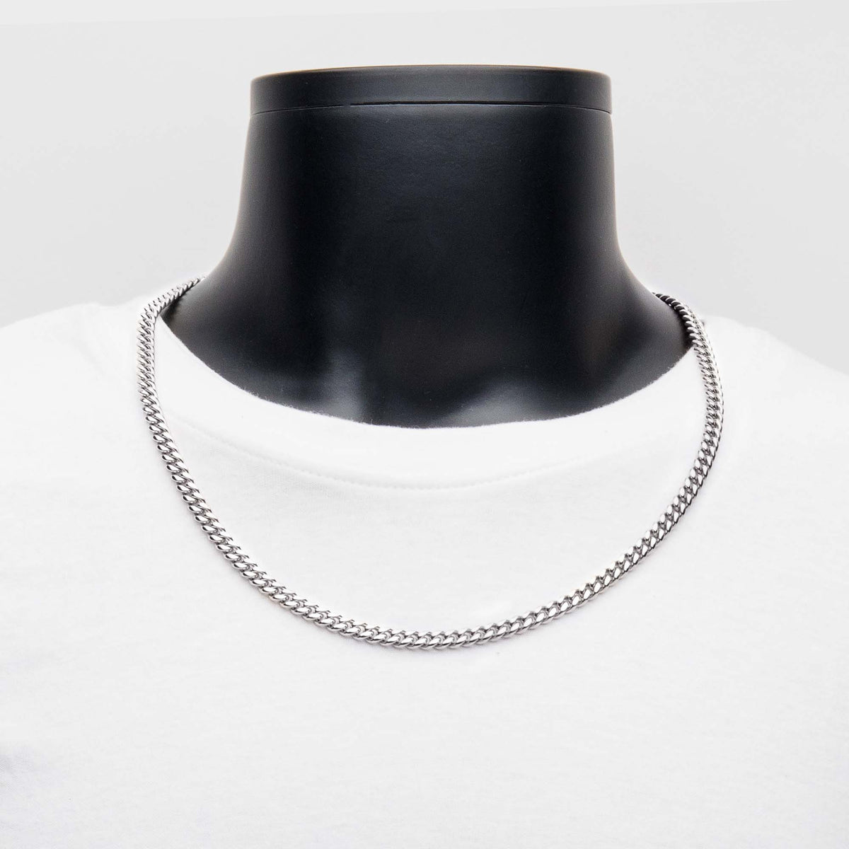 6mm Steel CZ Miami Cuban Necklace