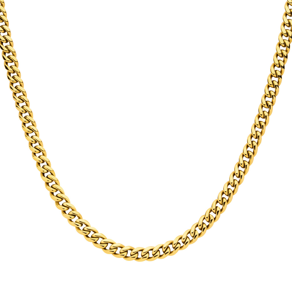 6mm Gold CZ Miami Cuban Necklace