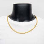 6mm Gold CZ Miami Cuban Necklace