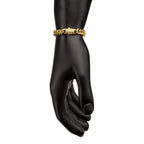 High Roller 8mm Gold CZ Miami Cuban Bracelet