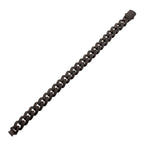 12mm Black Spinel Miami Cuban Bracelet