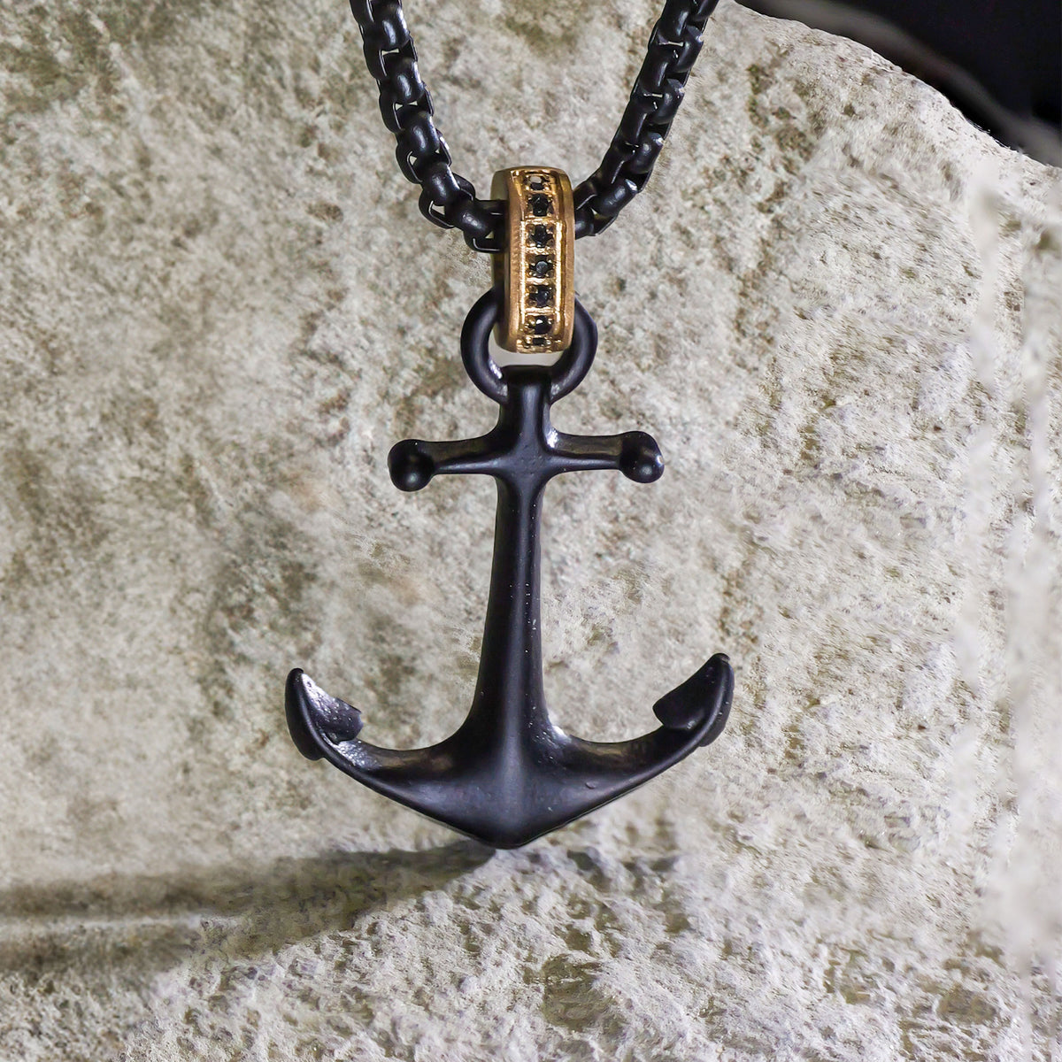 Kraken Black Sapphire Pendant
