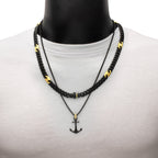 Kraken Black Sapphire Pendant