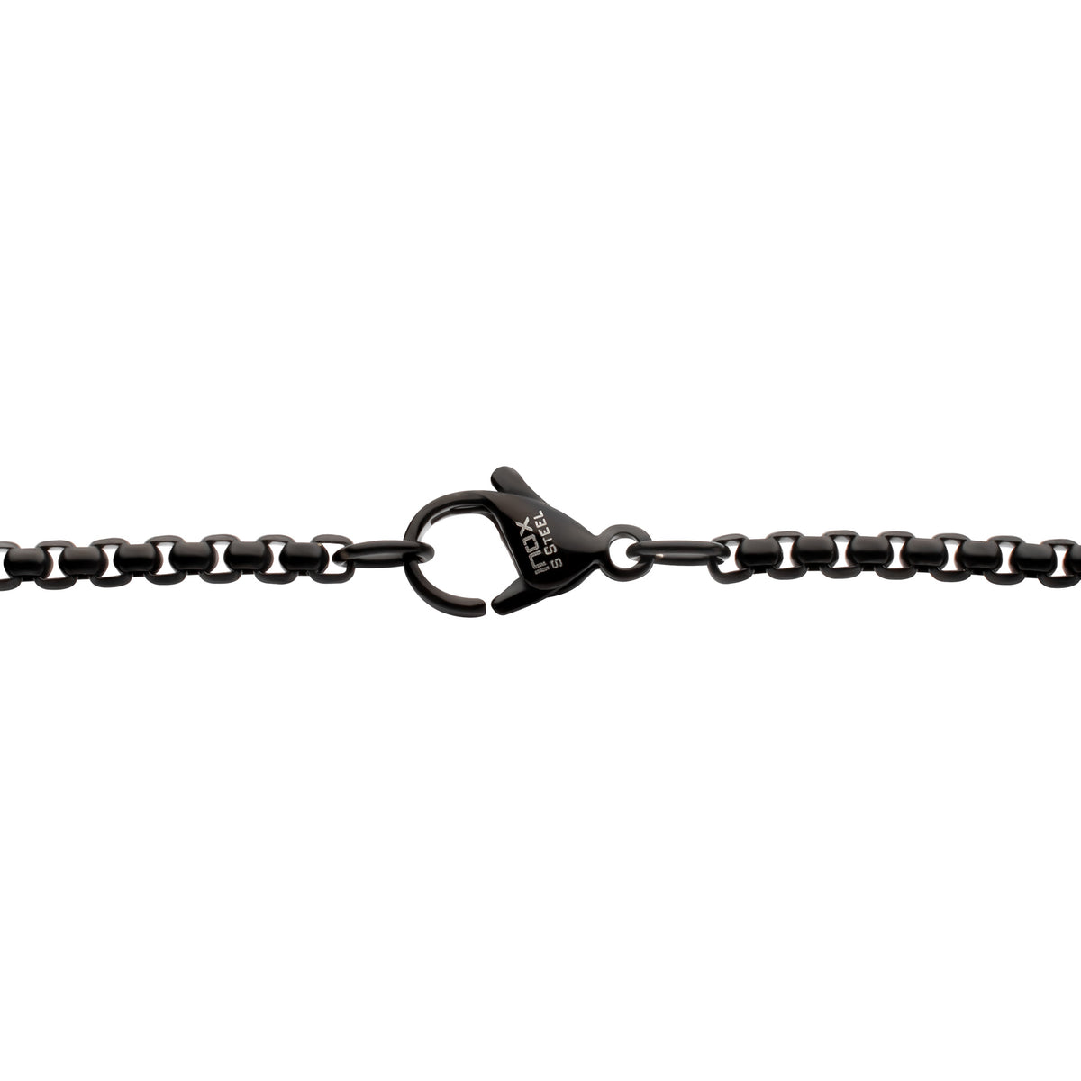Black Spinel Sandalwood Cross Pendant