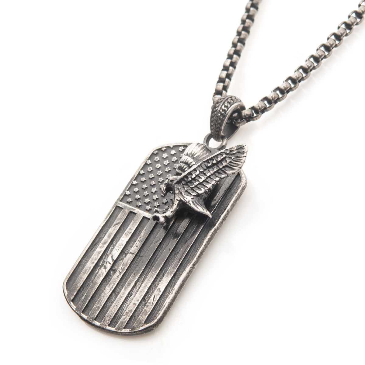 Gunmetal Pendant