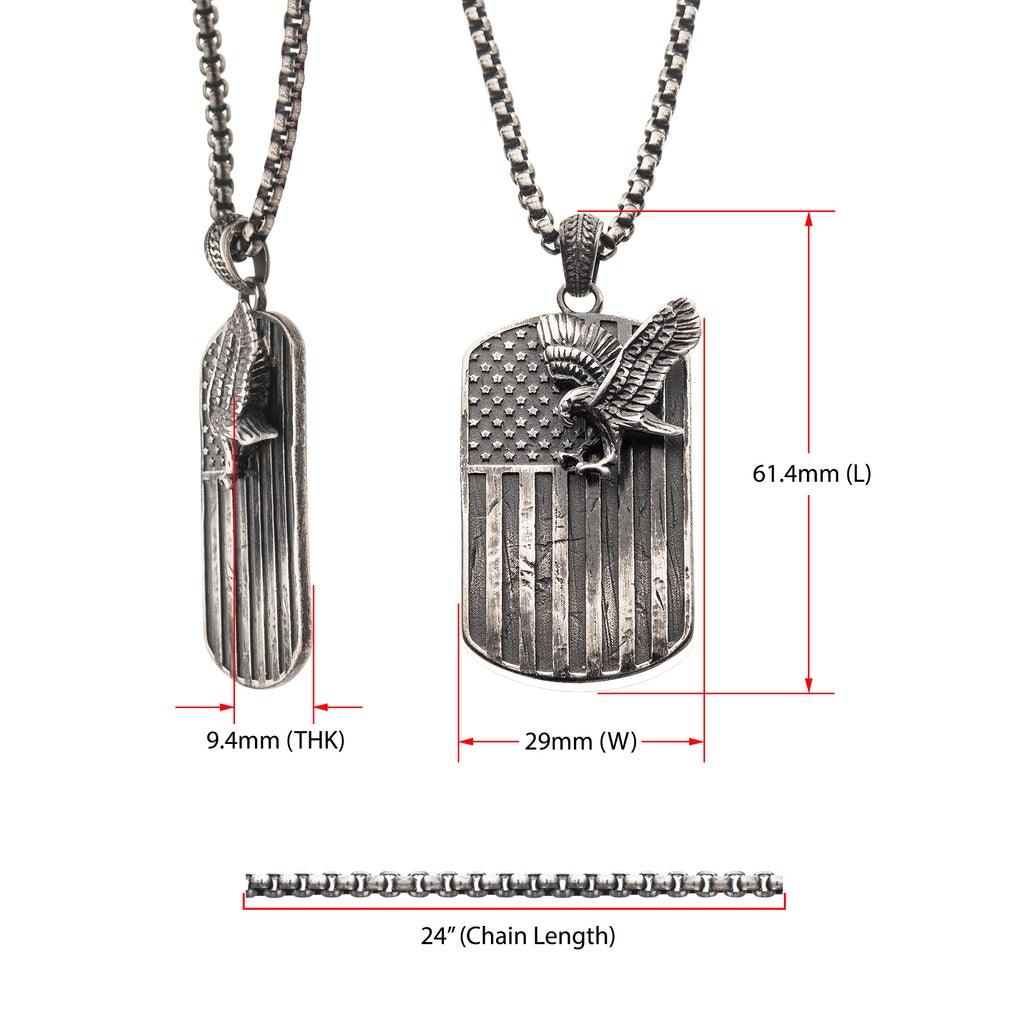 Gunmetal Pendant