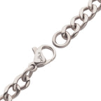 4.35mm Titanium Figaro Bracelet