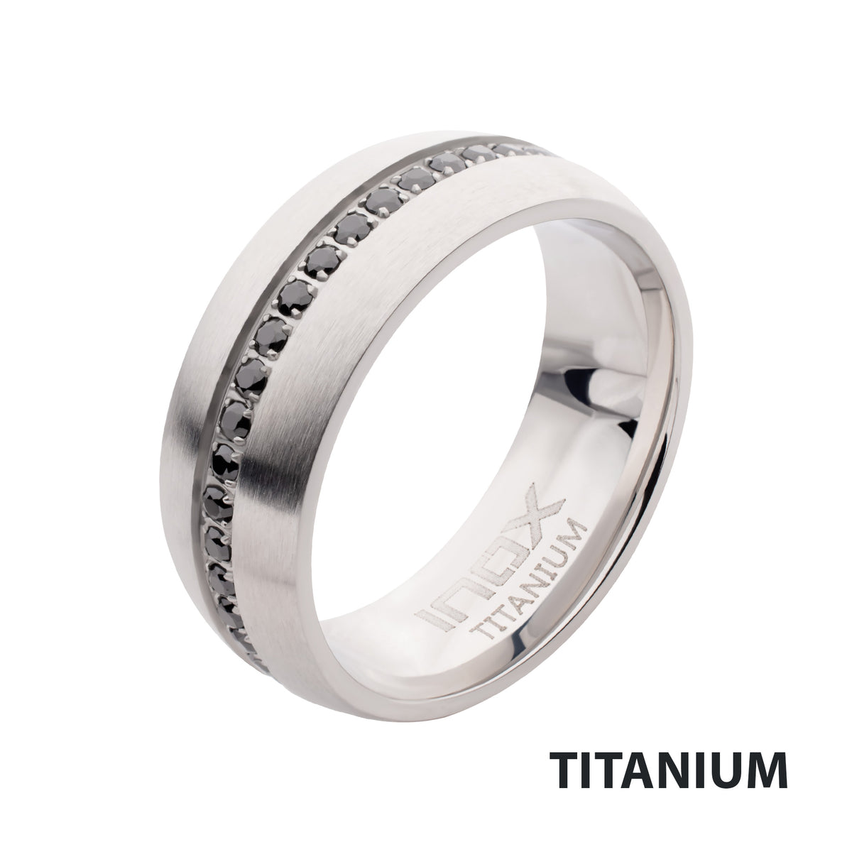 8mm Titanium Streamline Ring
