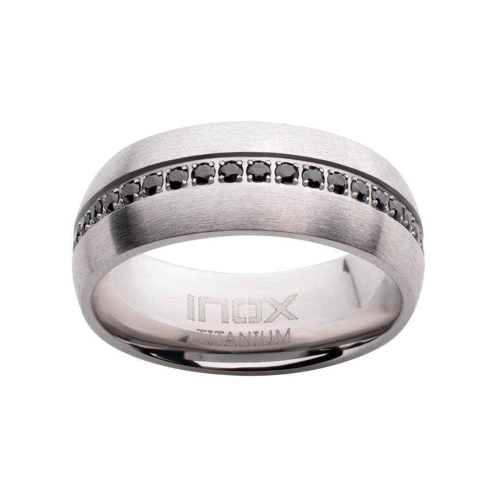 8mm Titanium Streamline Ring