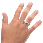 8mm Titanium Streamline Ring