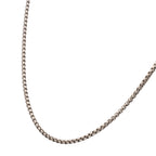 3mm Titanium Figaro Necklace